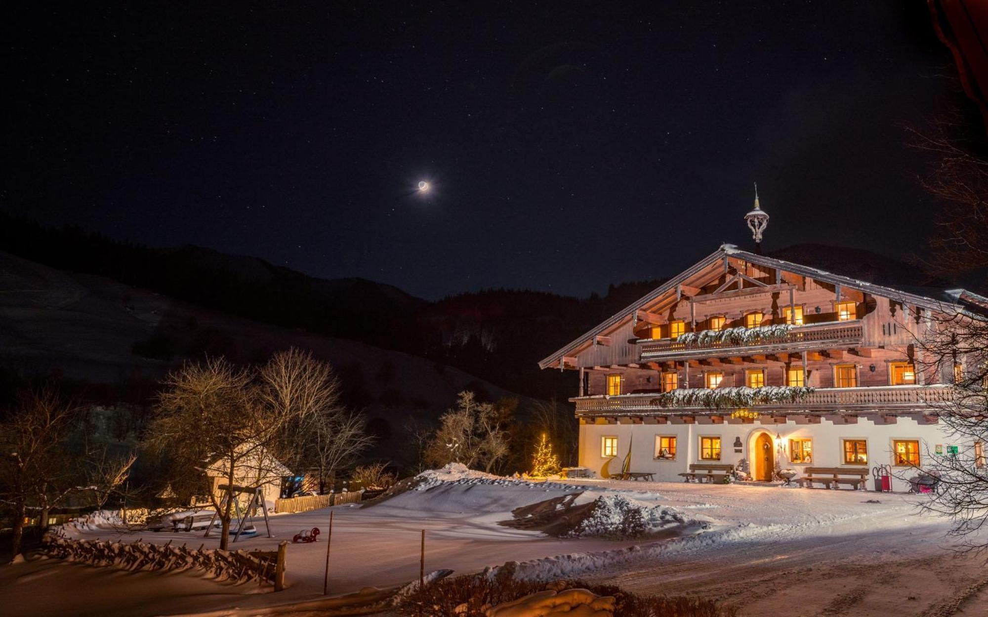 Erbhof Hinterrain Villa Leogang Dış mekan fotoğraf